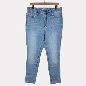 Madewell Curvy Roadtripper Light Wash Jeans Womens 31 Petite Skinny Five Pocket